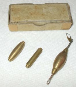 Paul Bunyan Bait Co. - Presto Sinker Kit & Box (1st version c.1939-1940's) -1cc